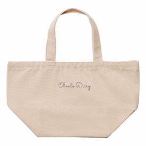 ObentoDiaryキャンバス生地ランチバッグ（ナチュラル）