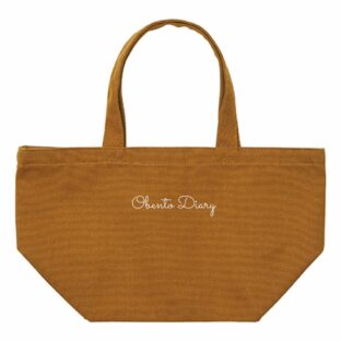 ObentoDiaryキャンバス生地ランチバッグランチバッグ（キャメル）
