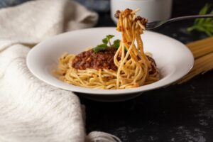 美味しそうな冷凍パスタ