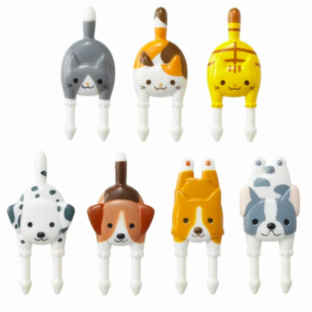 さかだち わんにゃん　ピック　キャラ弁/お弁当ピック/フードピック