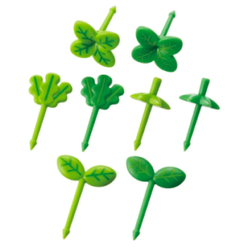 はっぱのピック 2　キャラ弁/お弁当ピック/フードピック