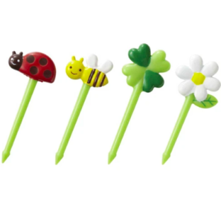 ハニー＆フラワーピック　キャラ弁/お弁当ピック/フードピック