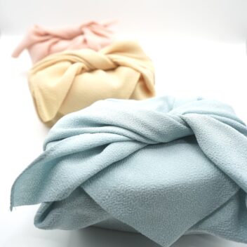 パステル風呂敷 ちりめん 45cm × 45cm お弁当包み マルチクロス ふろしき