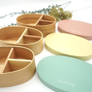 【単品】パステル曲げわっぱ弁当箱 - ObentoDiaryオリジナル