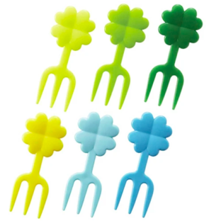 クローバーフォークピック　キャラ弁/お弁当ピック/フードピック