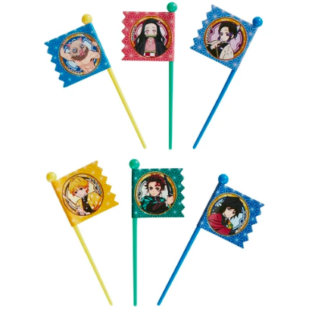 鬼滅の刃　ピックス　キャラ弁/お弁当ピック/フードピック