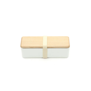 BENTO STORE 木蓋のお弁当箱 スリム 400ml 栓の木 日本製