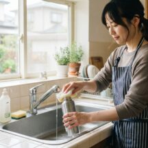 水筒のにおい・茶渋の落とし方とパッキンの手入れ