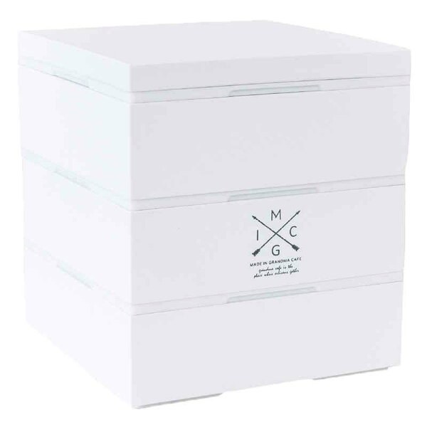 メイドイングランマカフェ 三段重箱 2400ml
